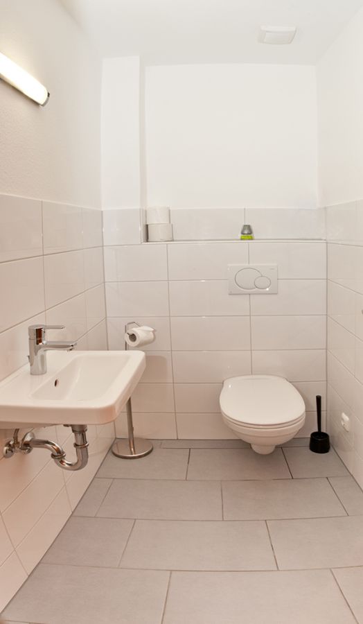 Gäste-WC:Neu renoviertes Gäste-WC